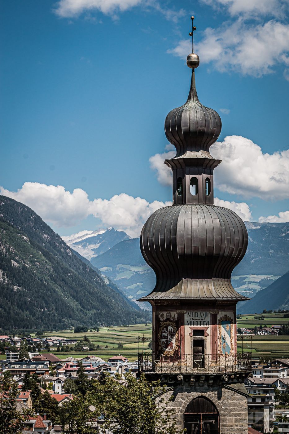 Brunico Church Tower, Italy
