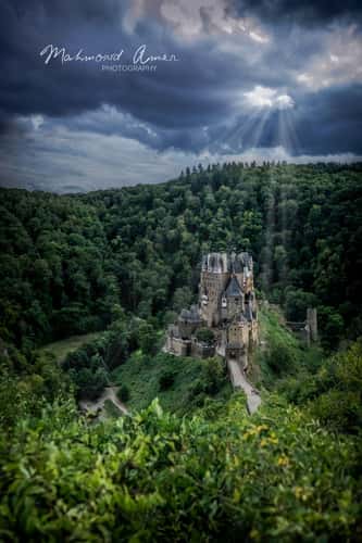 Upper view of Eltz Castle