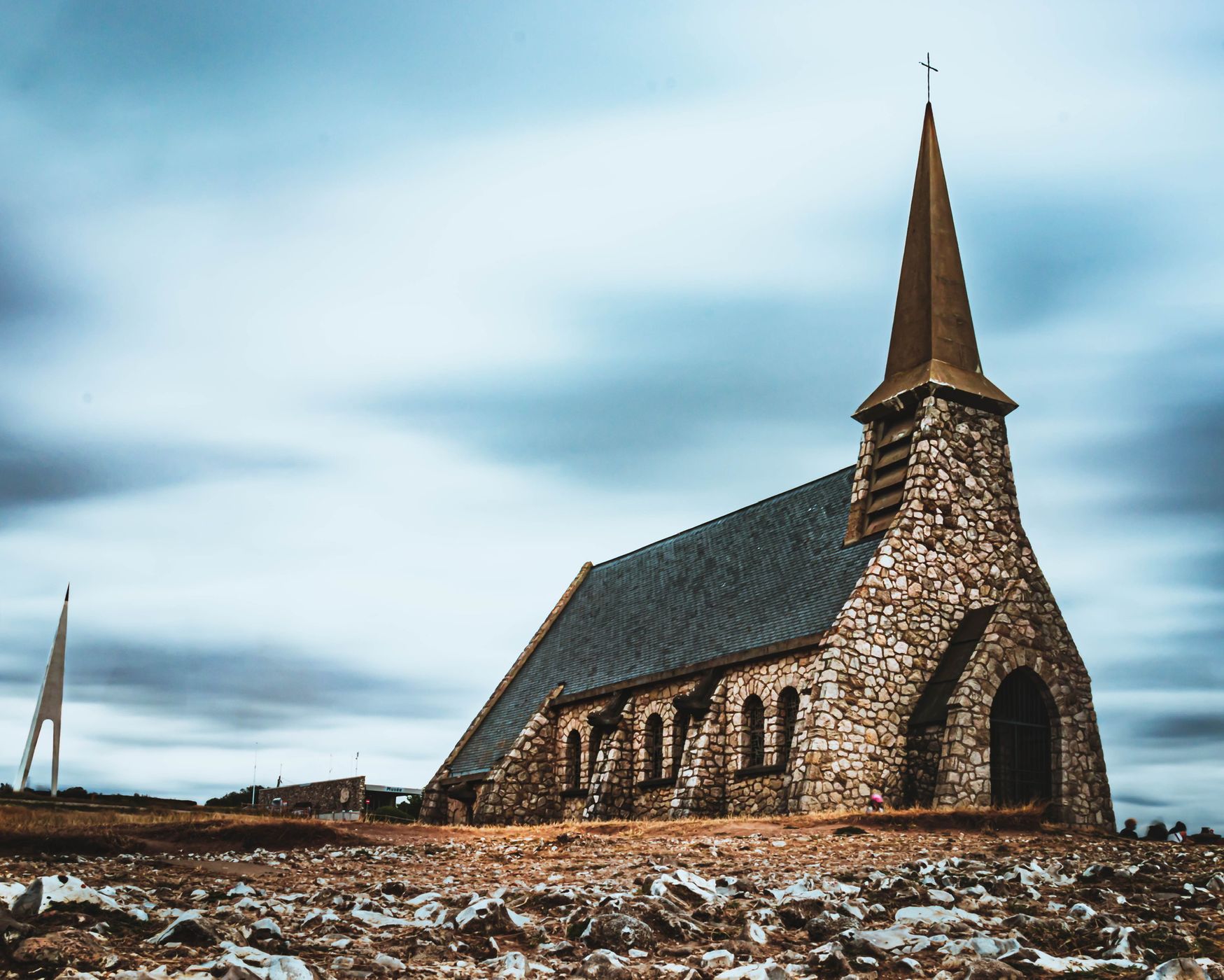 The church of Étretat, France