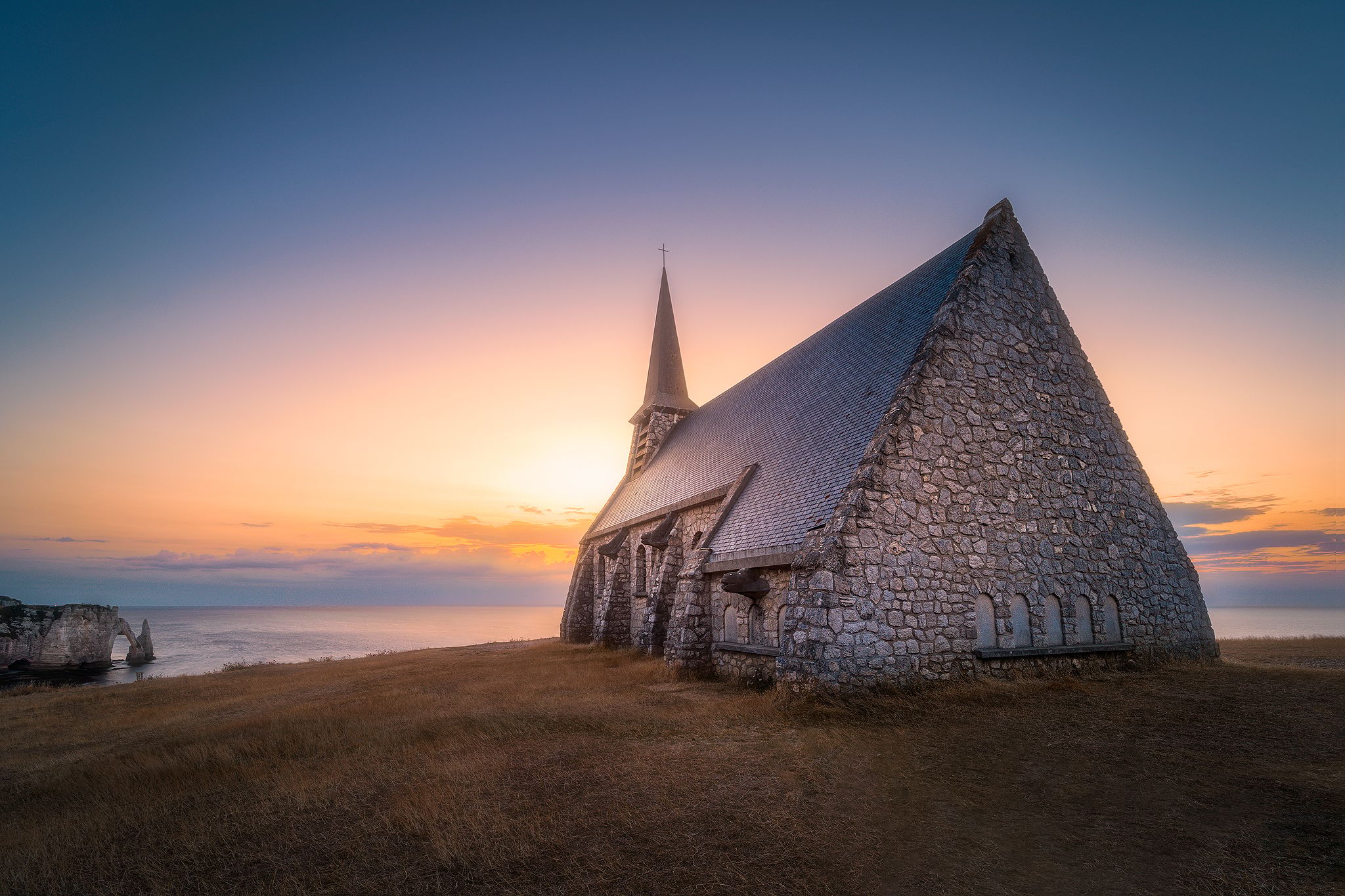 Chapelle Notre dame de la Garde (Etretat), France