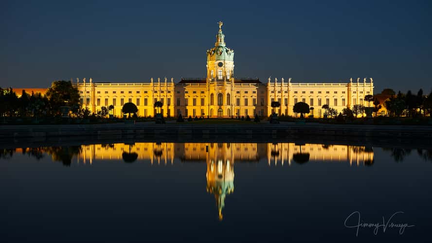 Back view of Charlottenburg Palace, Berlin