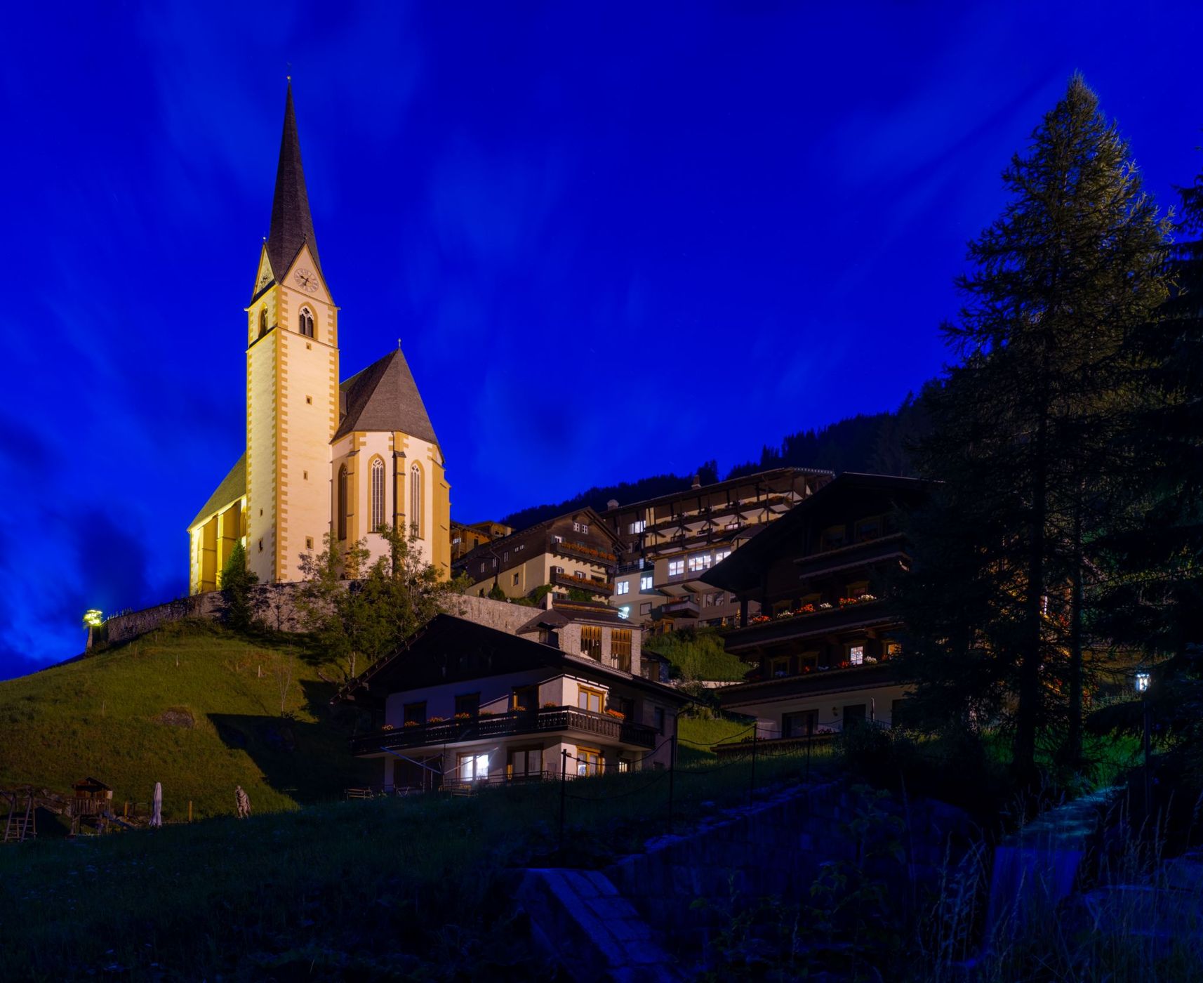 Church of Heiligenblut, Austria