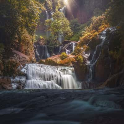 Curug Luhur Cianjur, Indonesia