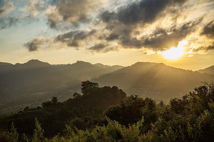 Dorfladen auf dem Weg von Kalaw zum Inle-See