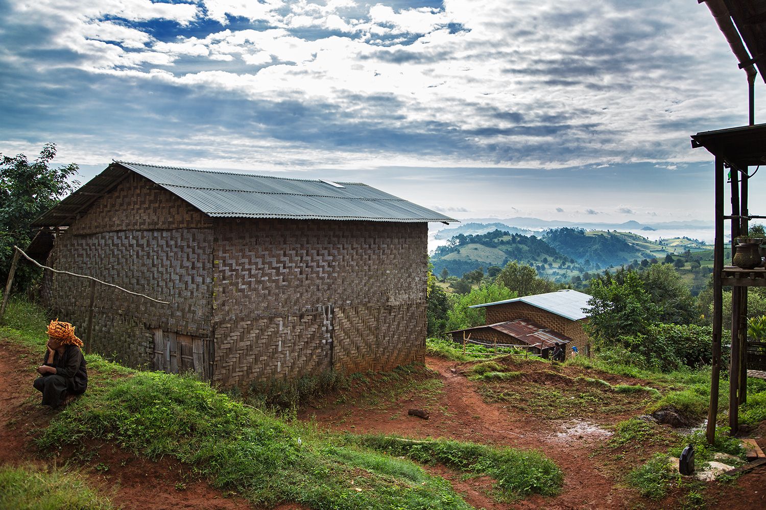 Dorfladen auf dem Weg von Kalaw zum Inle-See, Myanmar