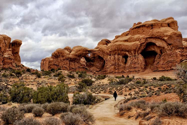 Double Arch, Arches National Park, Moab