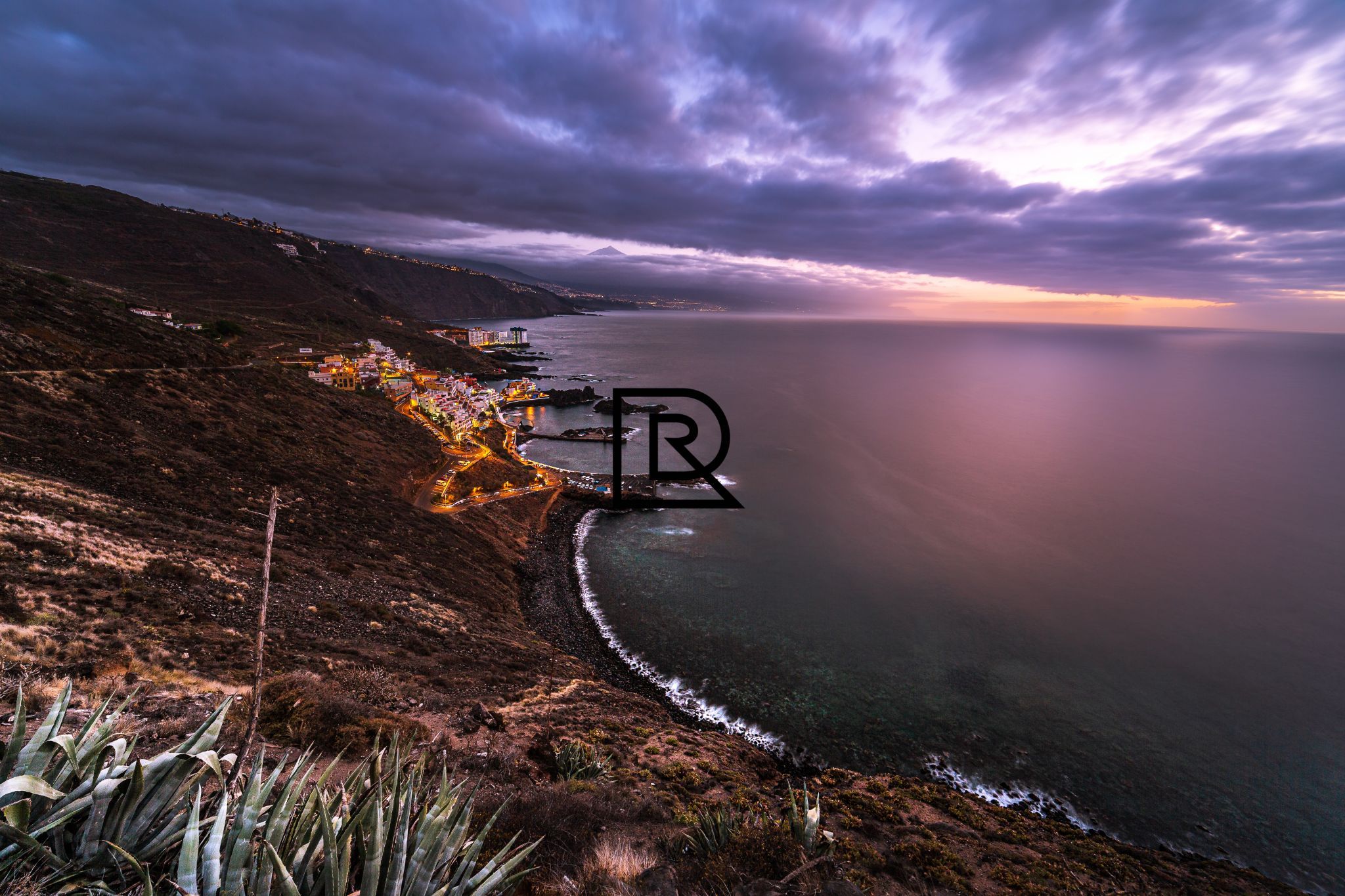 El Teide from a distance, Spain
