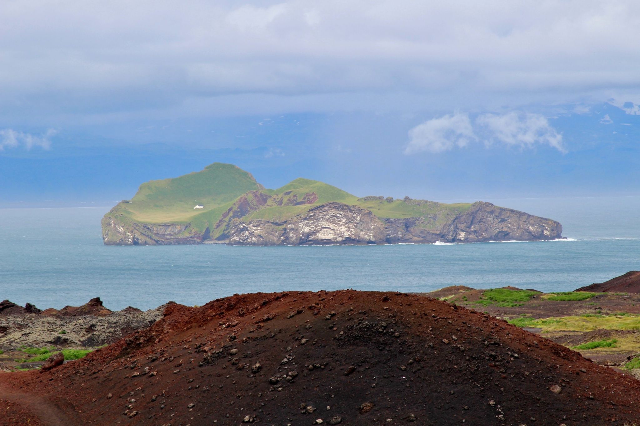Eldfell crater, Iceland