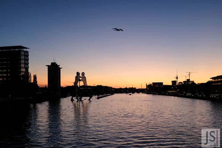 View from the Elsenbridge, Berlin