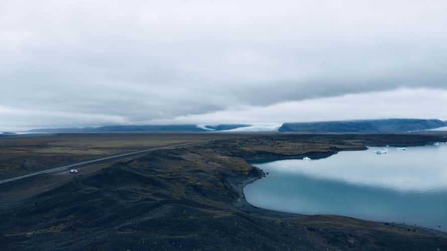 Glacial Lagoon at Jokulsarlon