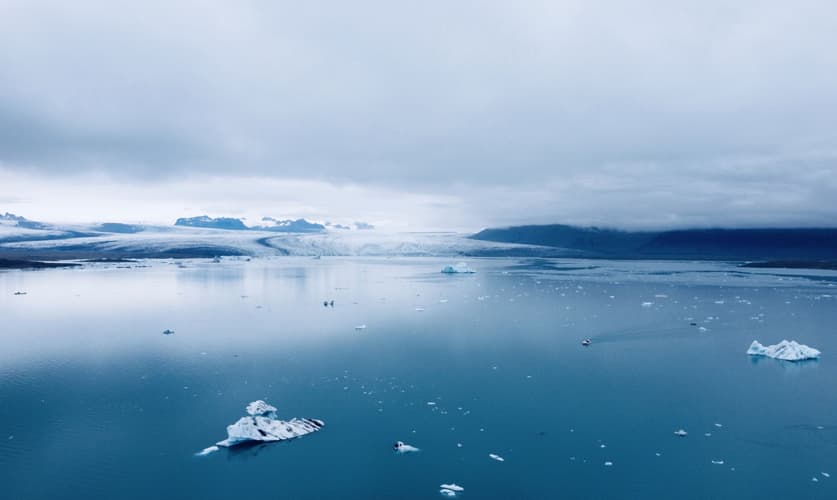 Glacial Lagoon at Jökulsárlón