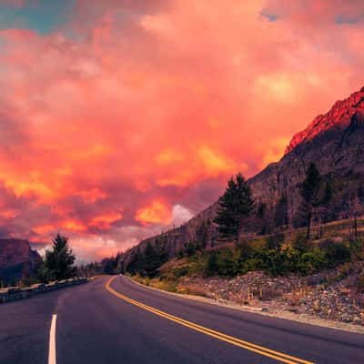 Going to the Sun Road, USA