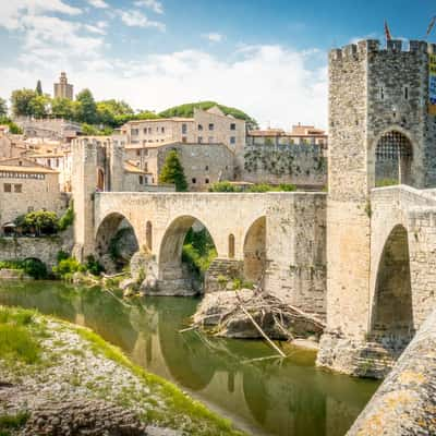 Bridge of Besalú, Spain