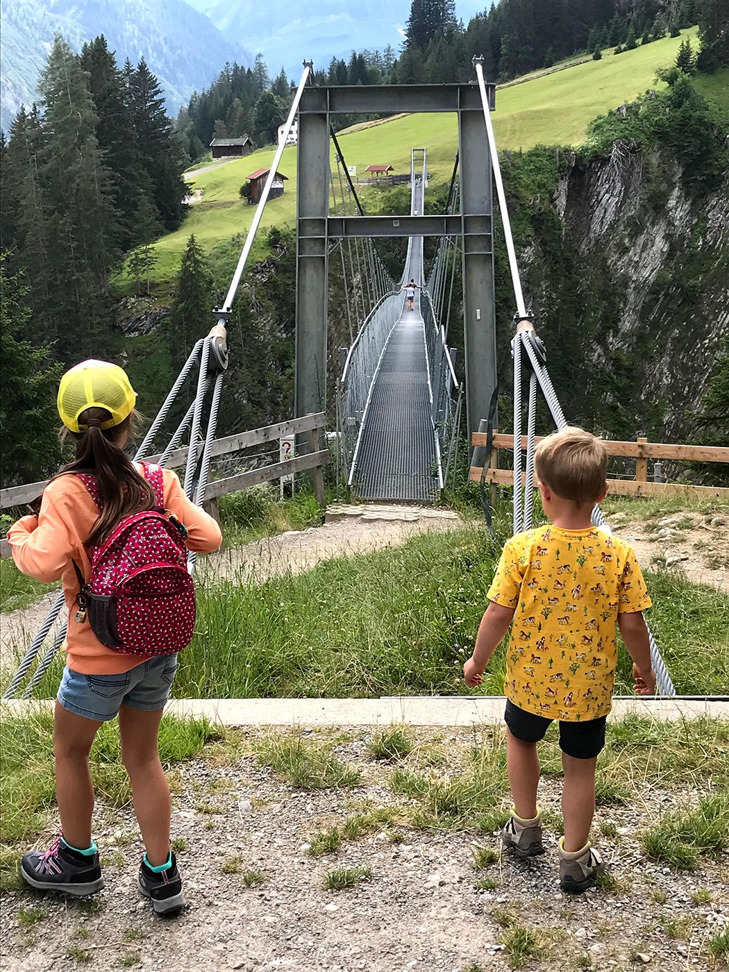 Hängebrücke Holzgau, Austria
