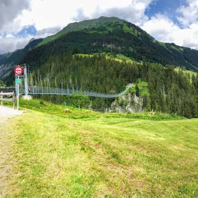 Hängebrücke Holzgau, Austria