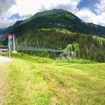 Hängebrücke Holzgau, Austria