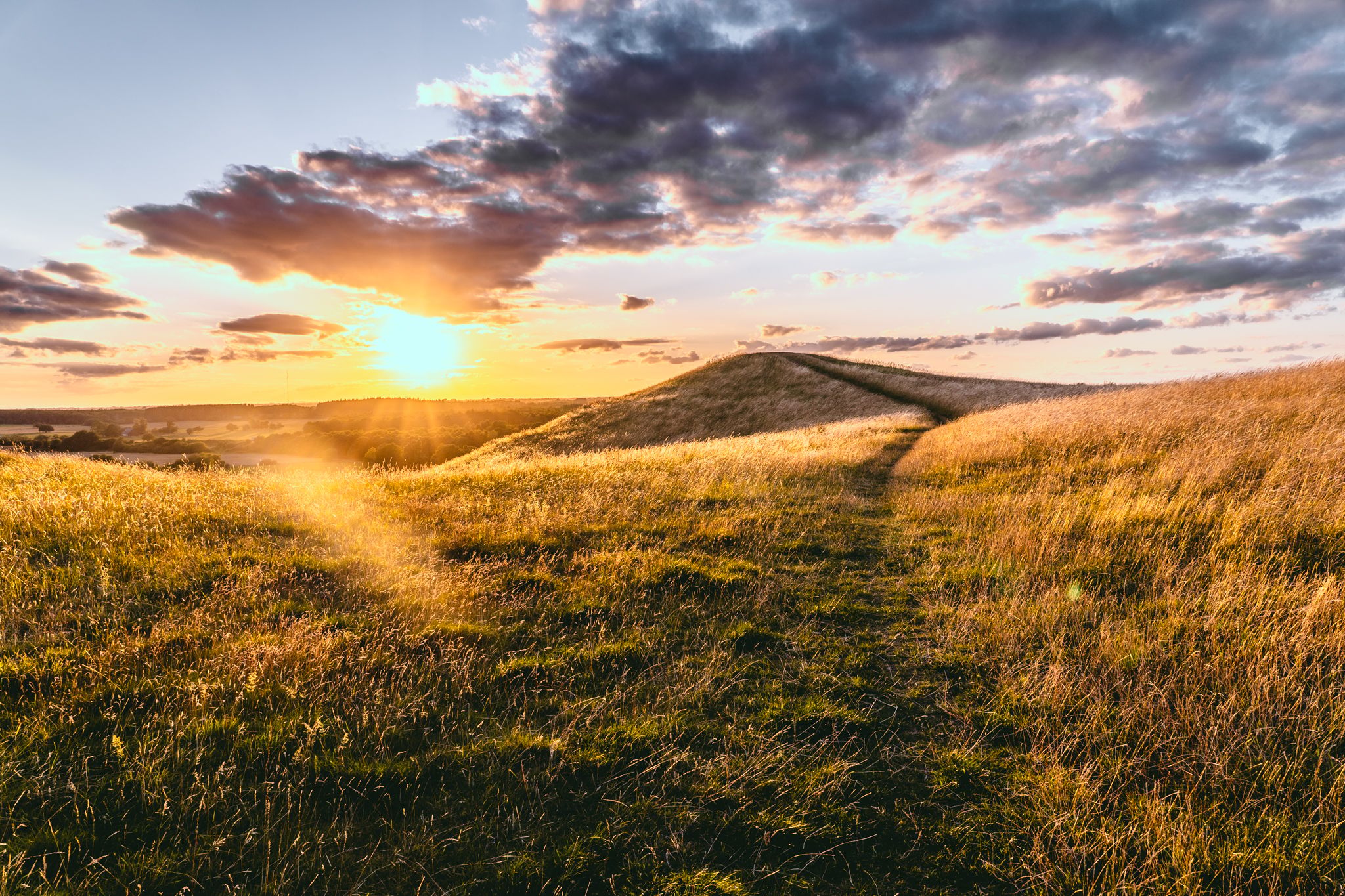 Hills of Herstedhøje, Albertslund, Denmark