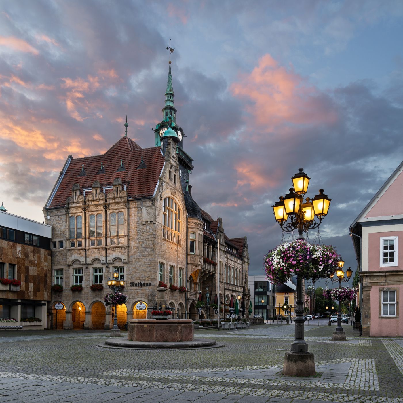 Historic Town Hall of Bückeburg, Germany