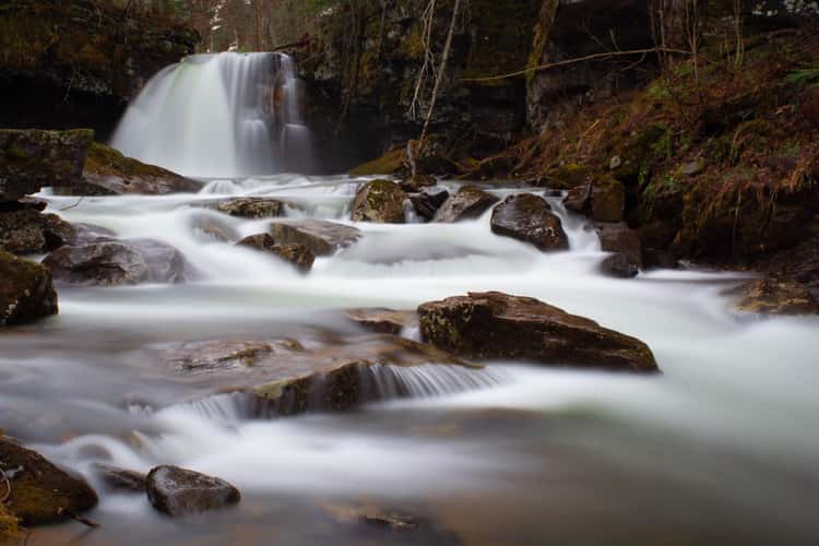 Hiyoku Falls, Nayoro, Hokkaido Japan