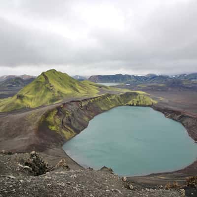 Hnausapollur (Bláhylur), Iceland