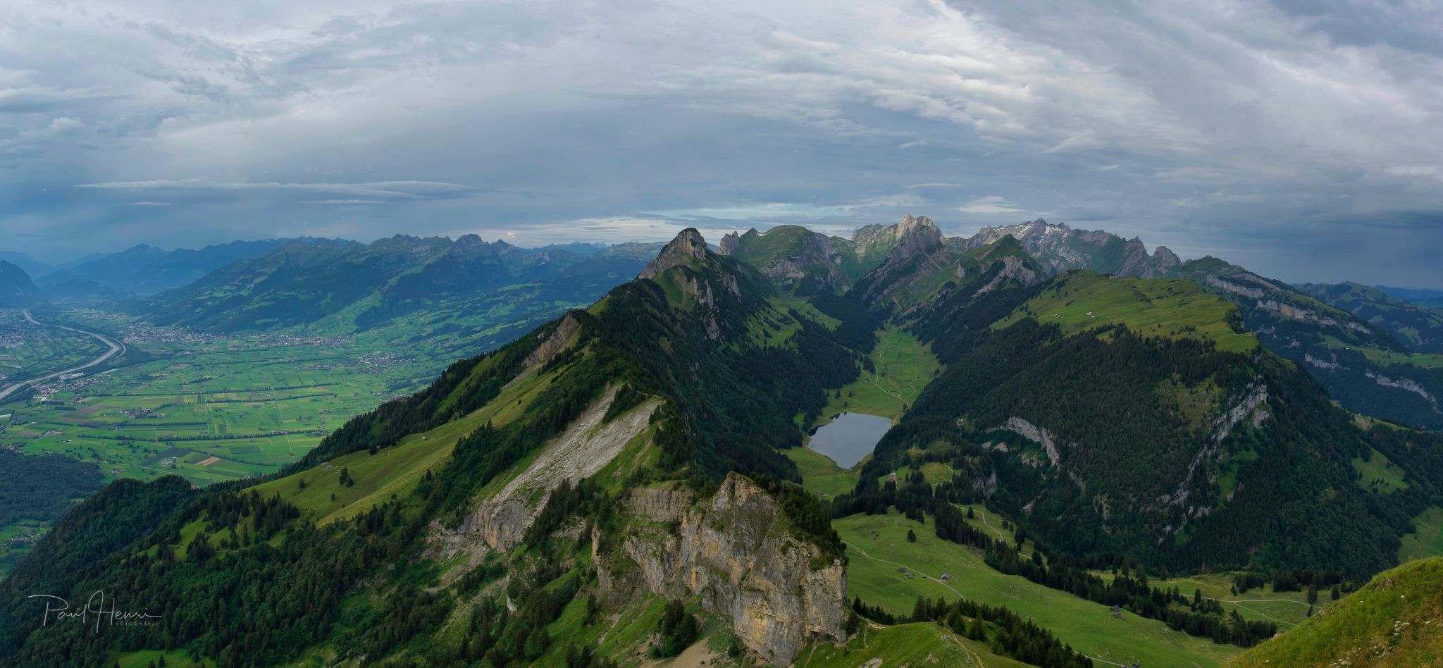 Hoher Kasten View on Altmann, Switzerland