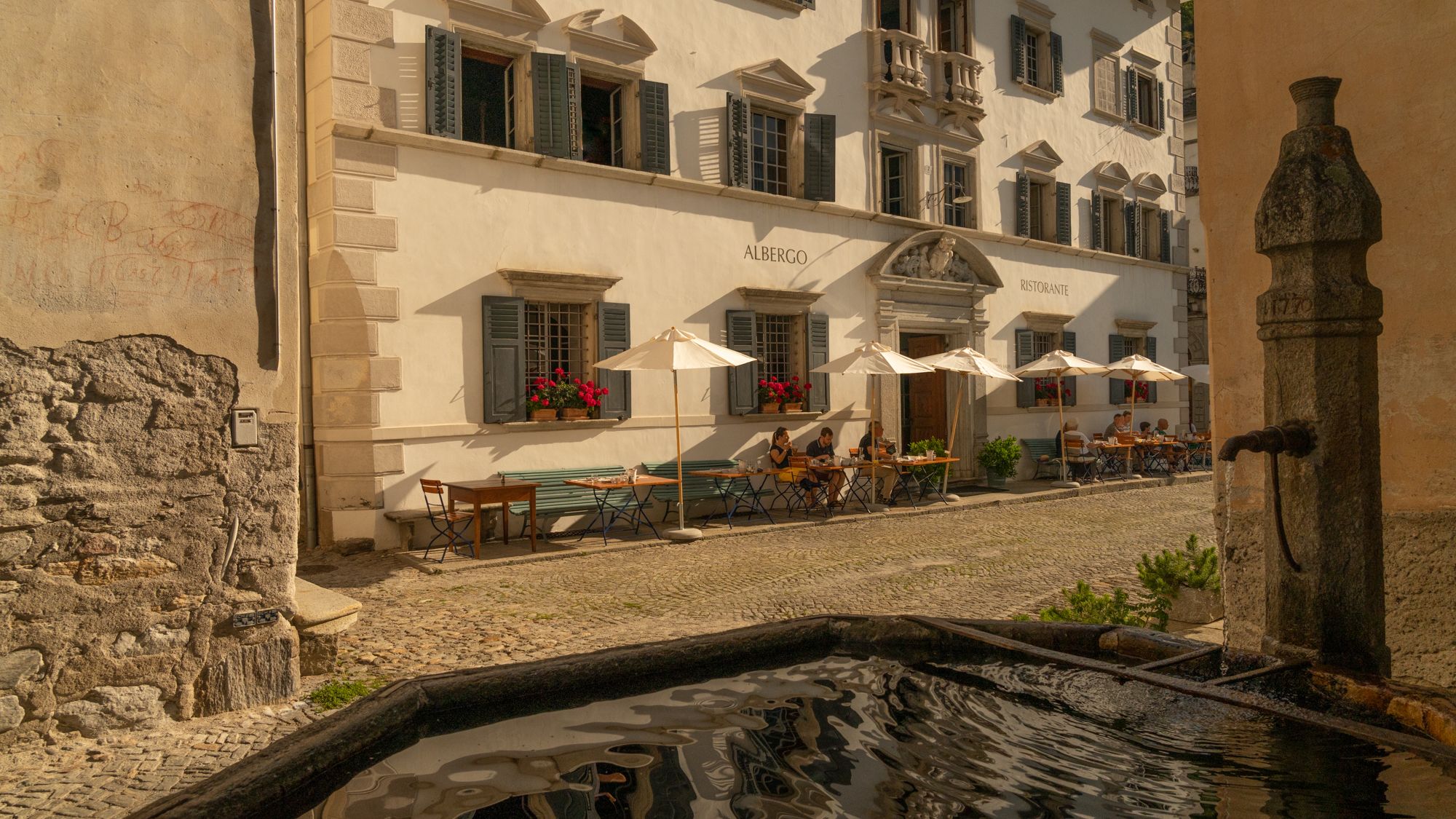 Hotel Palazzo Salis in Soglio, Switzerland