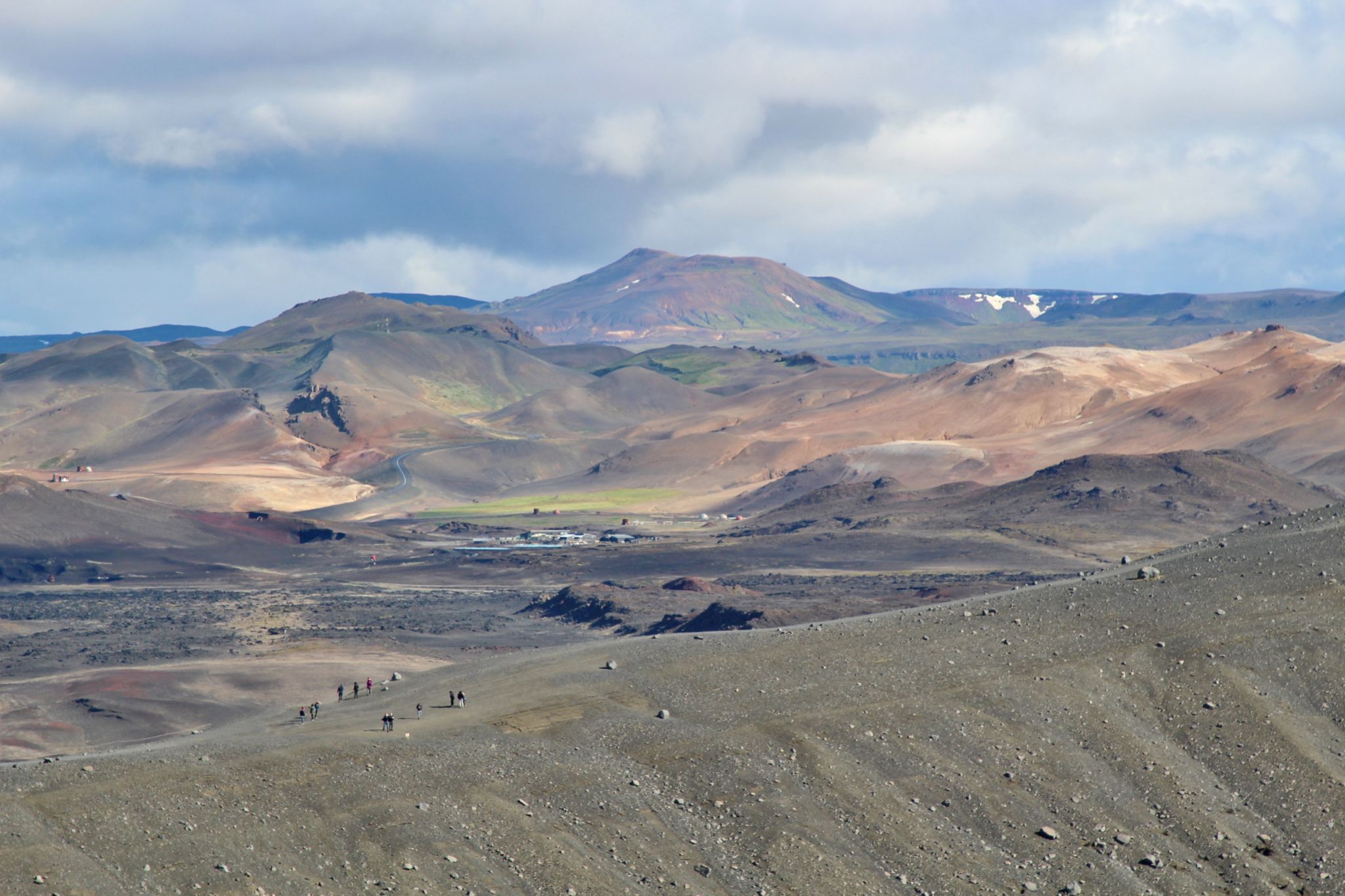 Hverfjall crater, Iceland