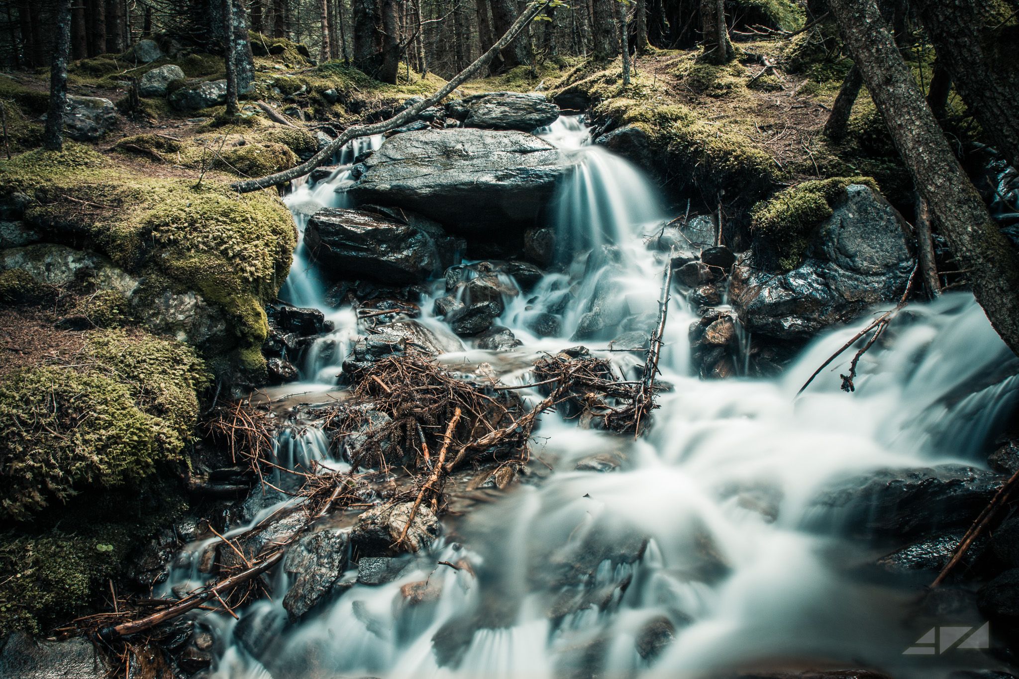 Kradorfer Alm Waterfall, Italy