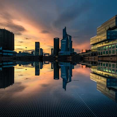 La Defense Bassin Takis, Paris, France