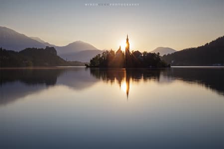 Lake Bled boardwalk