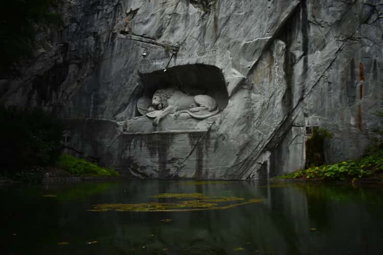 Lion  Monument, Lucerne