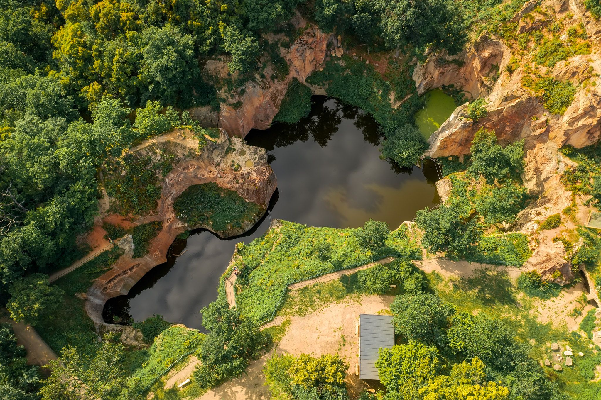 Megyer Hill tarn, Hungary