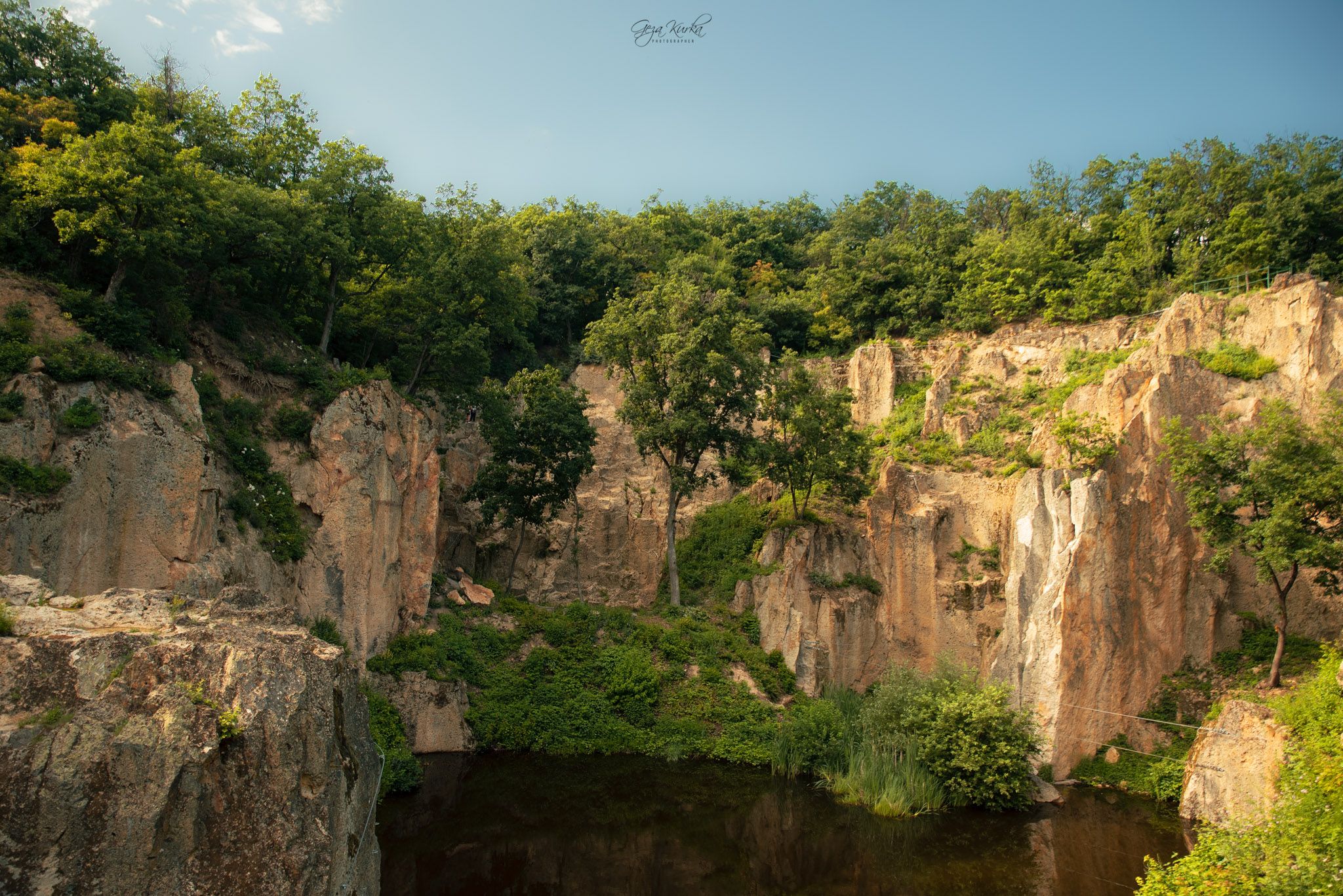 Megyer Hill tarn, Hungary