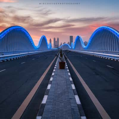 Meydan Bridge, Dubai, United Arab Emirates