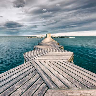 Muelle de Santiago de la Ribera, Spain