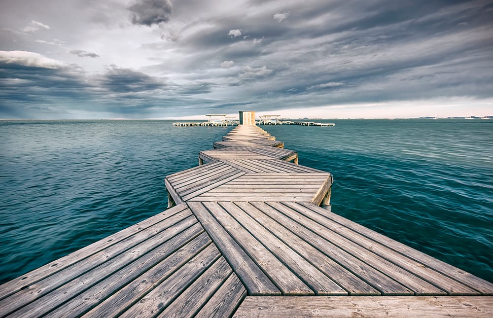 Muelle de Santiago de la Ribera, Spain