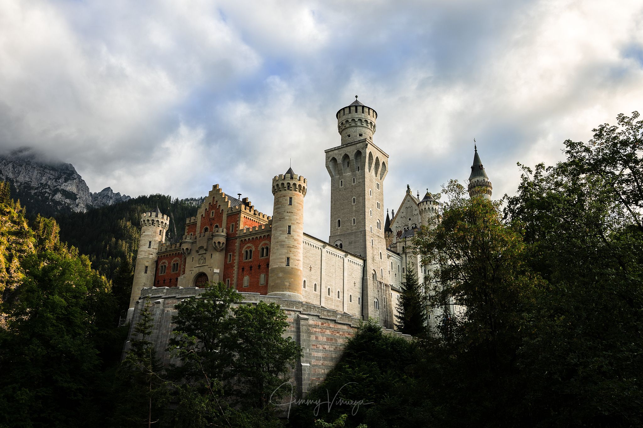 Neuschwanstein Castle Courtyard, Germany