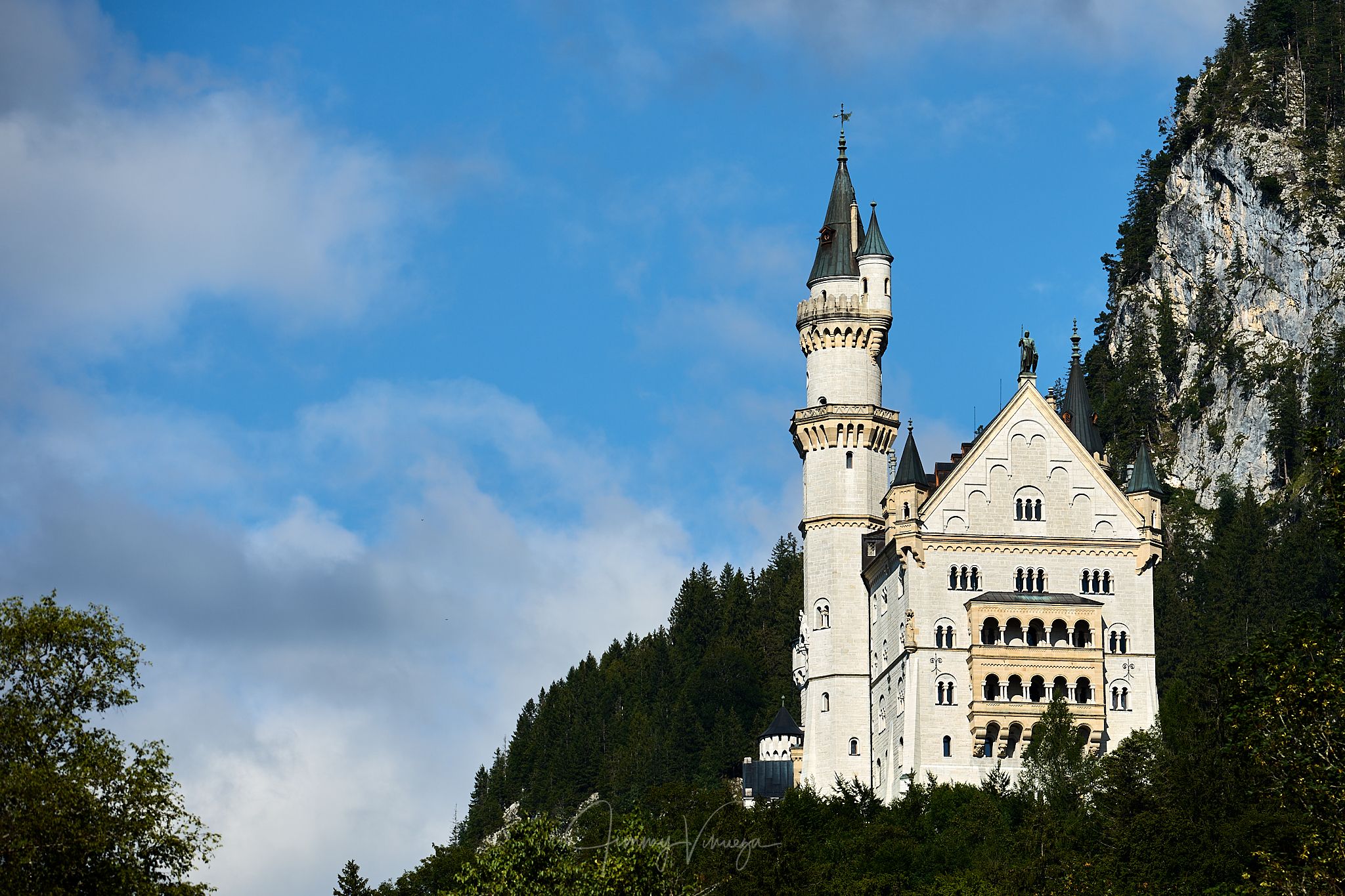 Neuschwanstein Castle Courtyard, Germany