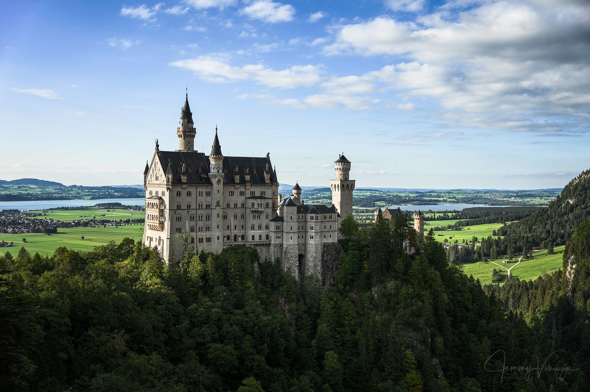 Neuschwanstein Castle from Marienbridge - The classic view, Germany