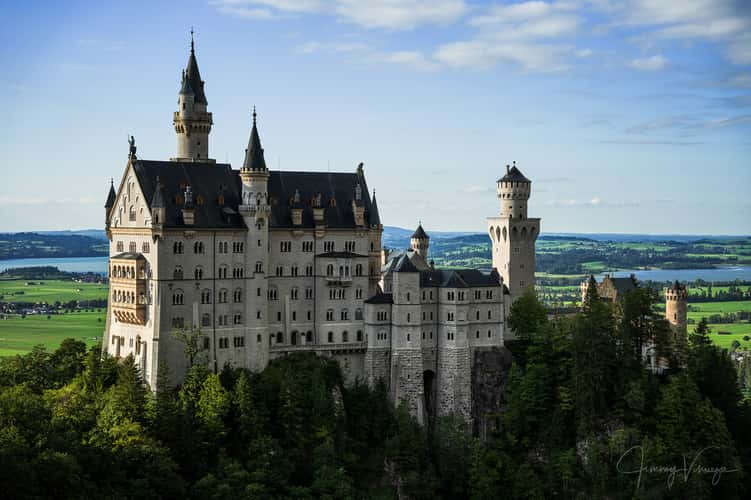 Neuschwanstein Castle from Marienbridge - The classic view