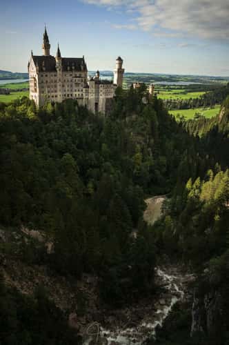 Neuschwanstein Castle from Marienbridge - The classic view
