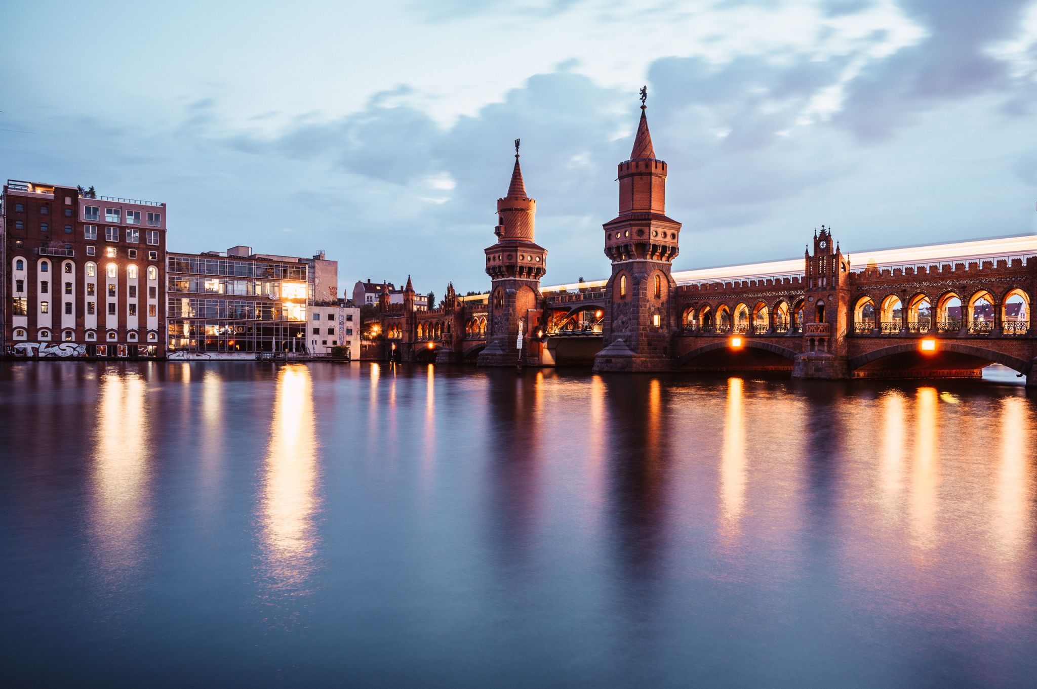 Oberbaumbrücke in Berlin, Germany