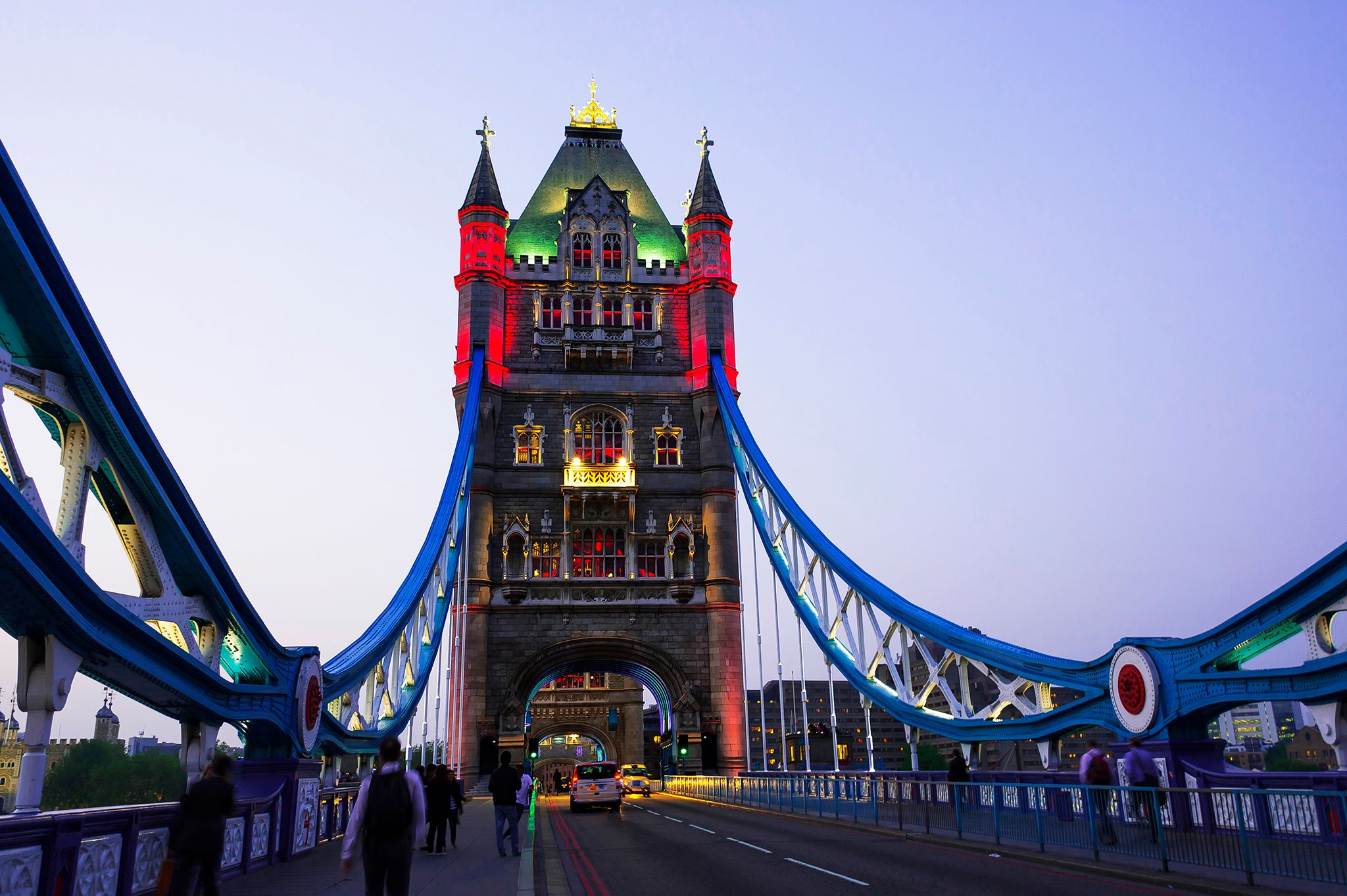 On the Tower Bridge, London, United Kingdom