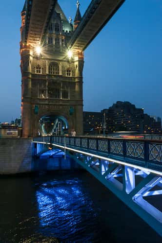 On the Tower Bridge, London