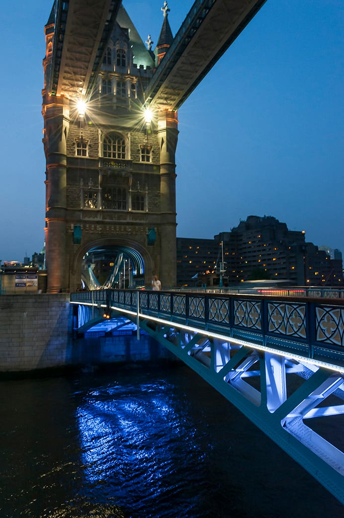 On the Tower Bridge, London, United Kingdom