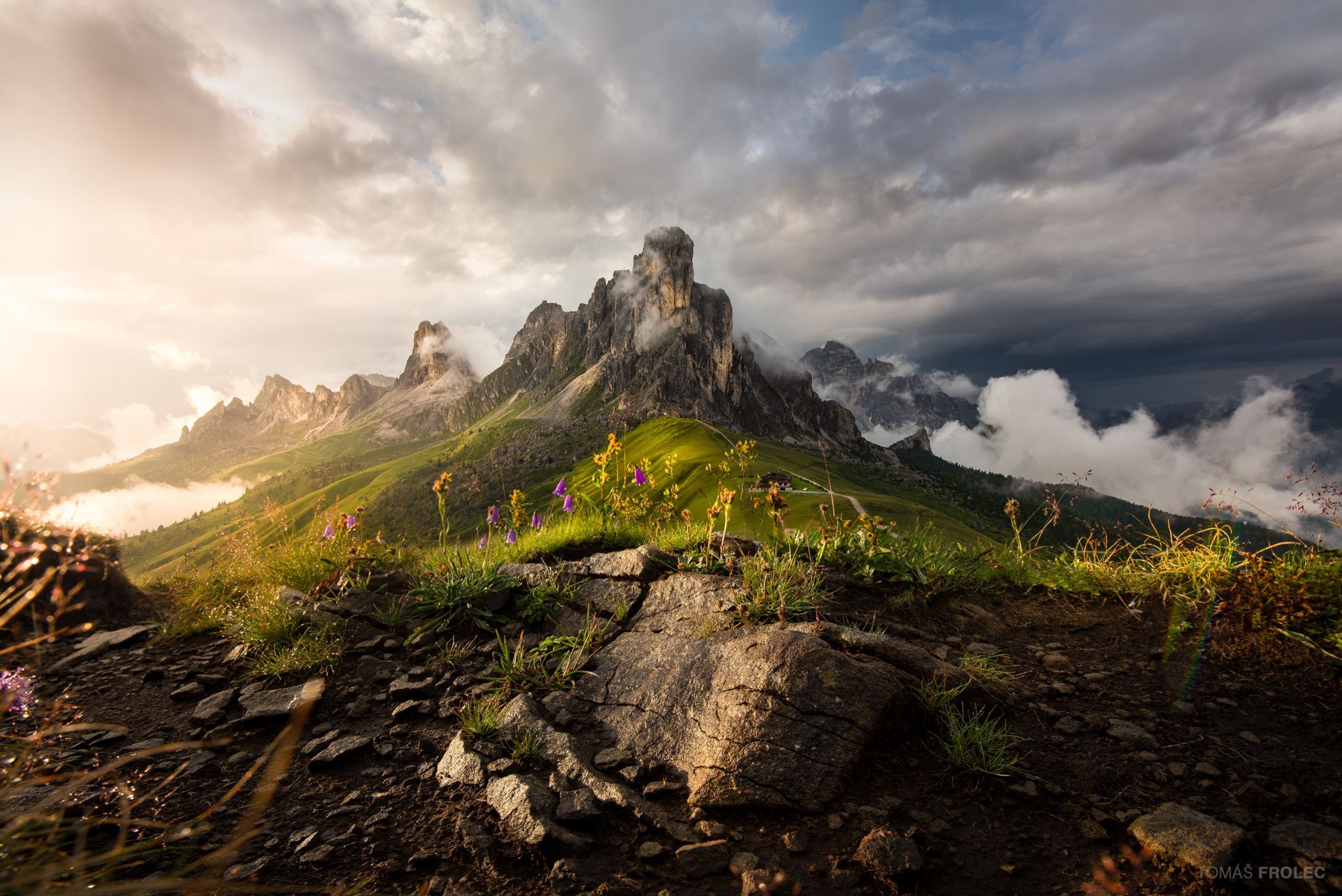 Passo Giau Viewpoint, Dolomites, Italy