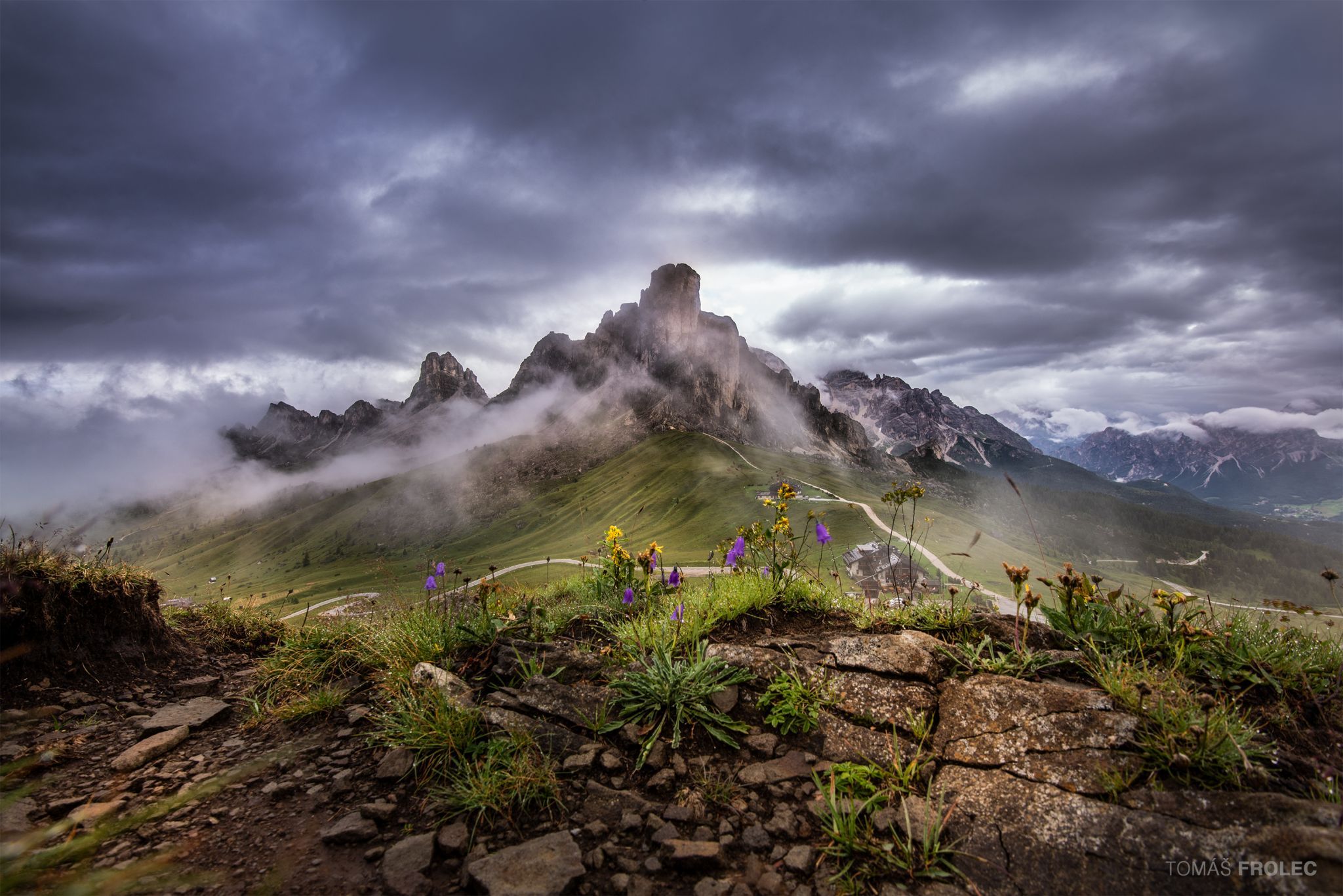 Passo Giau Viewpoint, Dolomites, Italy