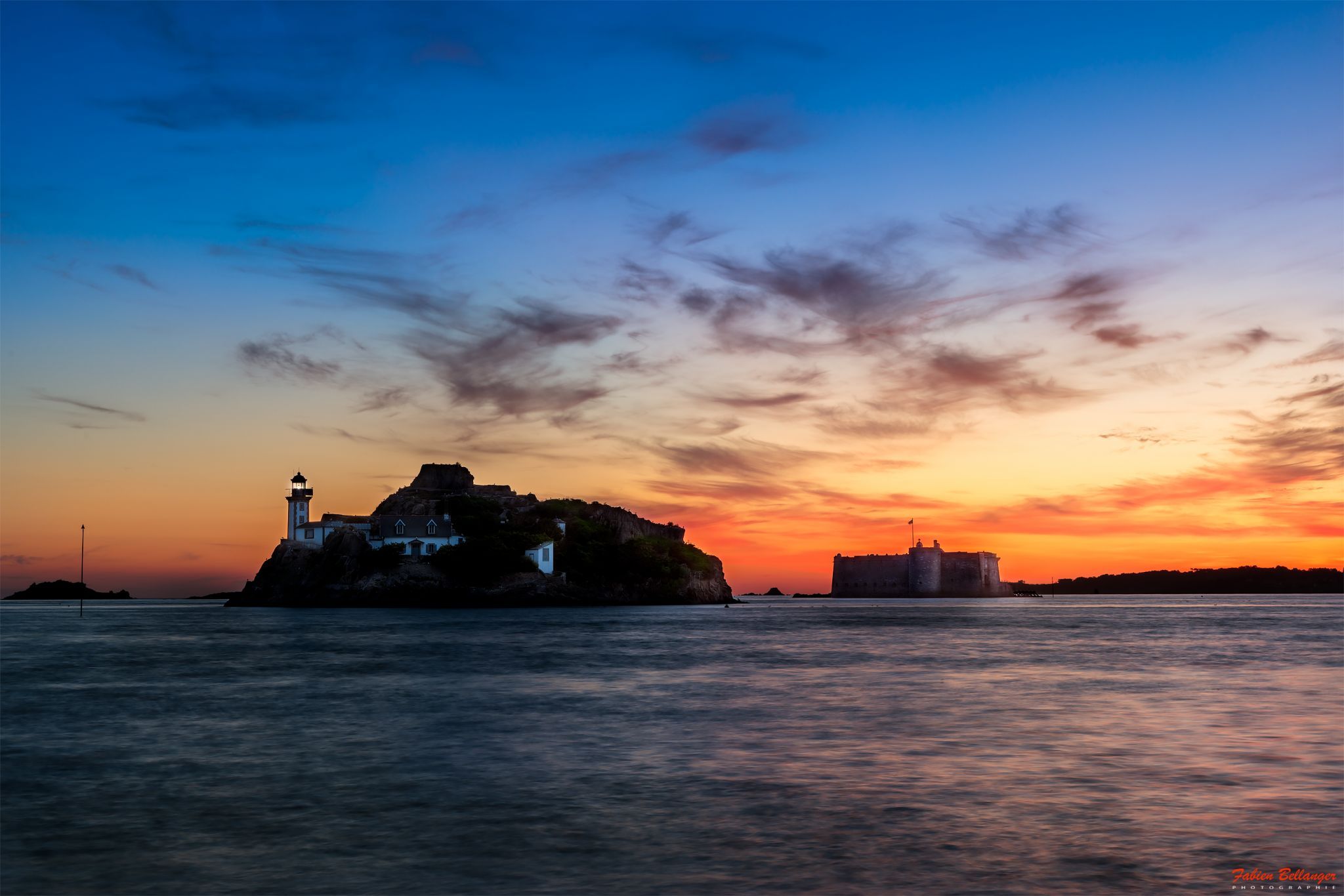 Louët island lighthouse, France