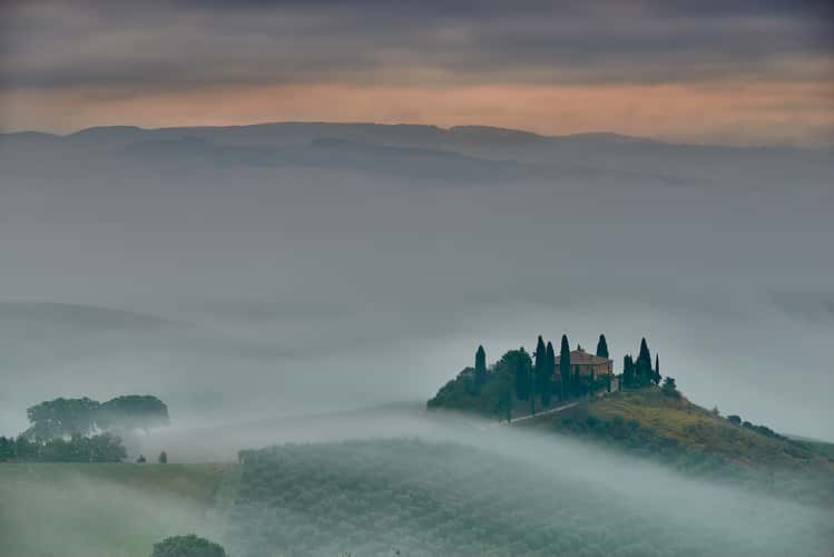 Podere Belvedere in the Val D'orcia Tuscany