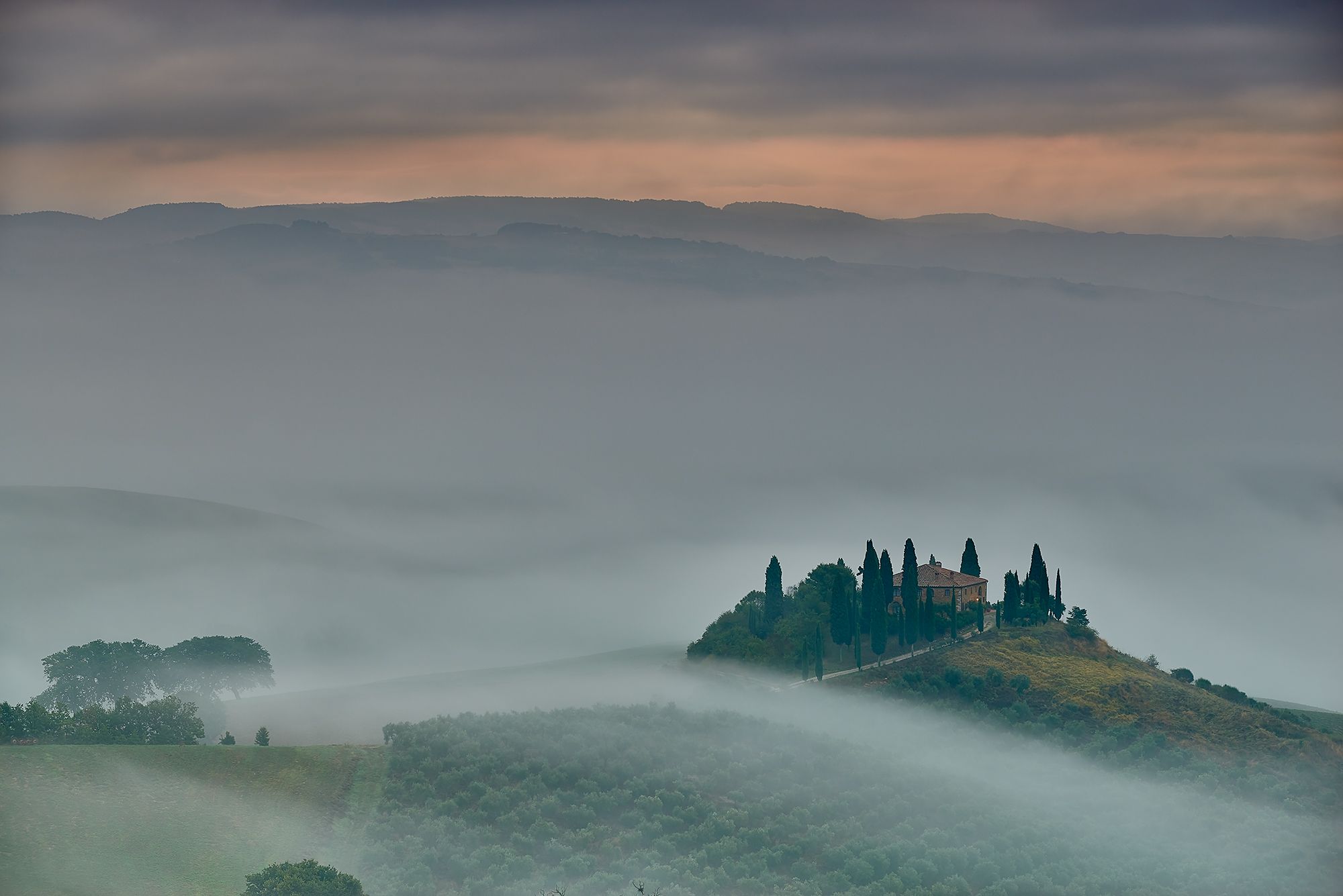 Podere Belvedere in the Val D'orcia Tuscany, Italy